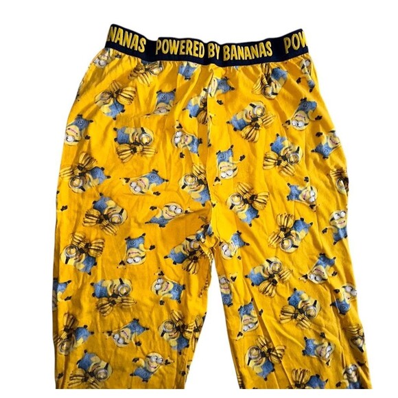 Despicable Me Minion Pajama Pants Size Medium Lounge Sleep Soft 100% Cotton - Picture 2 of 12